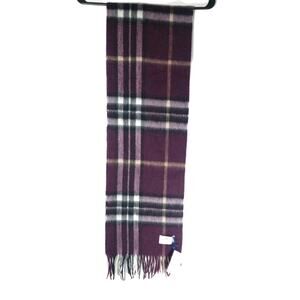 Edinburgh 100% Lambswool Marron Multicor Plaid Tartan Scarf Made In Scotland Nwt